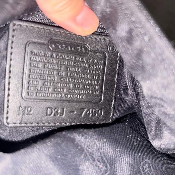 Elegant Brown vintage coach Women's Shoulder Bag - Picture 7 of 8